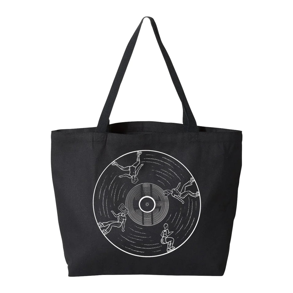 Designer vinyl tote sales bags