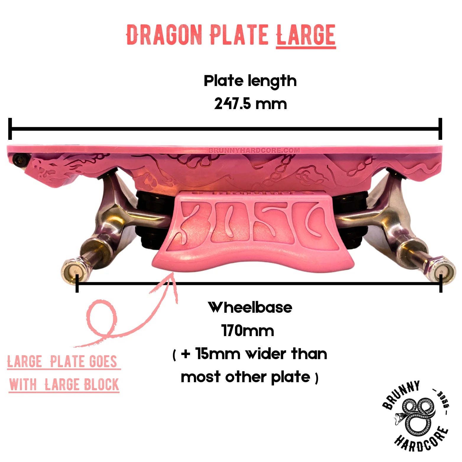 Brunny Hardcore Dragon Plate