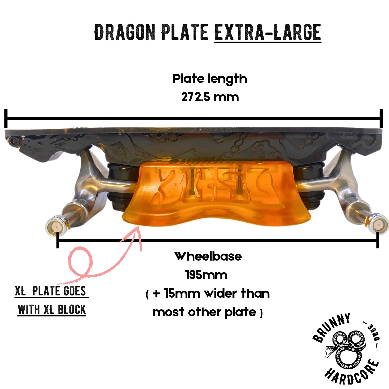 Brunny Hardcore Dragon Plate