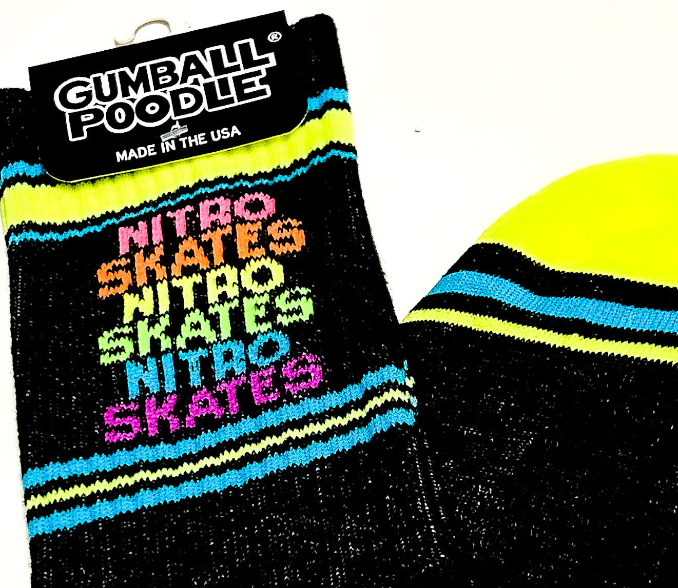 Nitro Skates x Gumball Poodle Socks