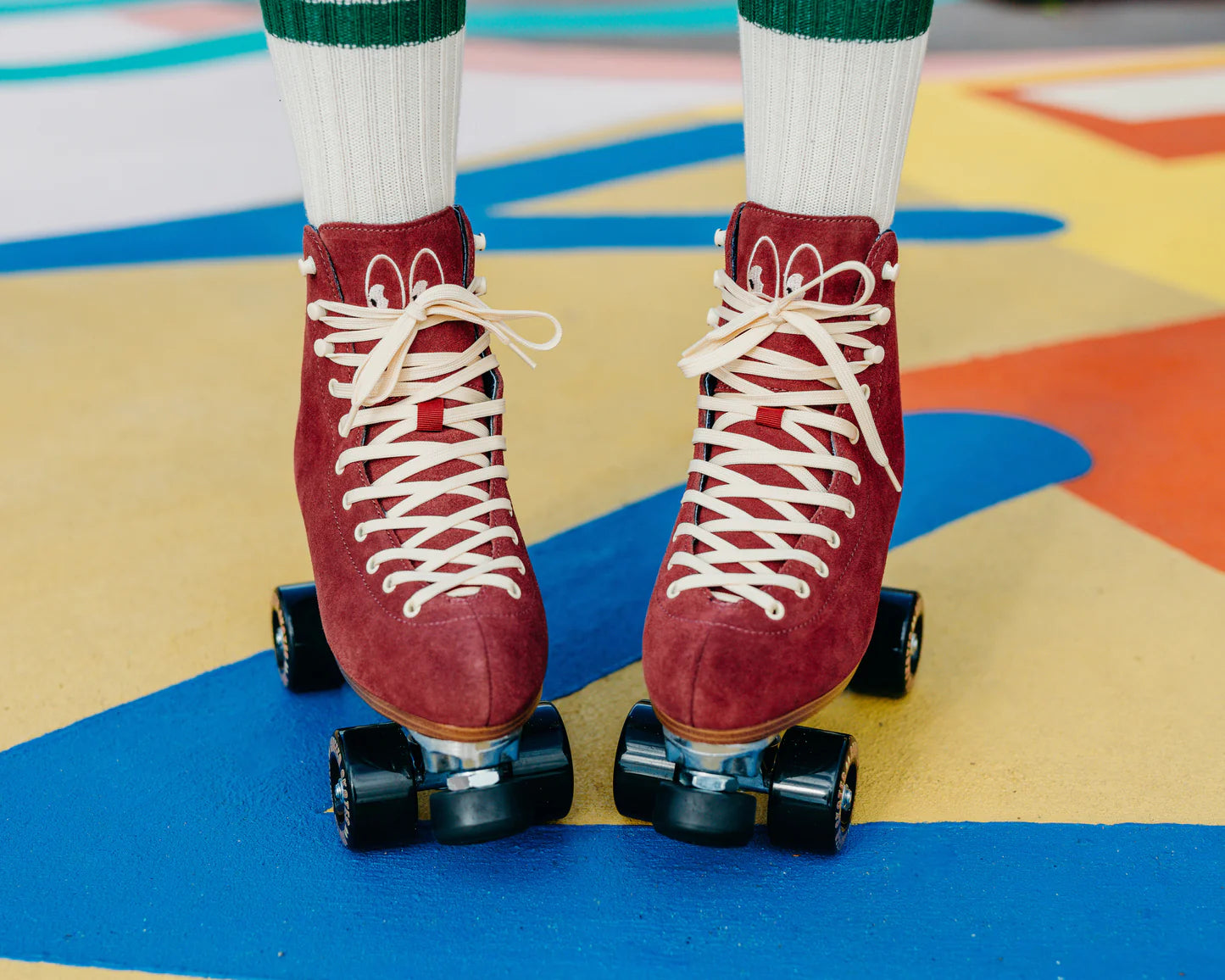 Chuffed Wanderer ‘Burgundy’ Roller Skate