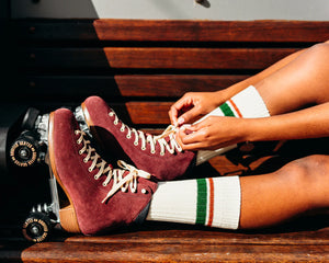 Chuffed Wanderer ‘Burgundy’ Roller Skate