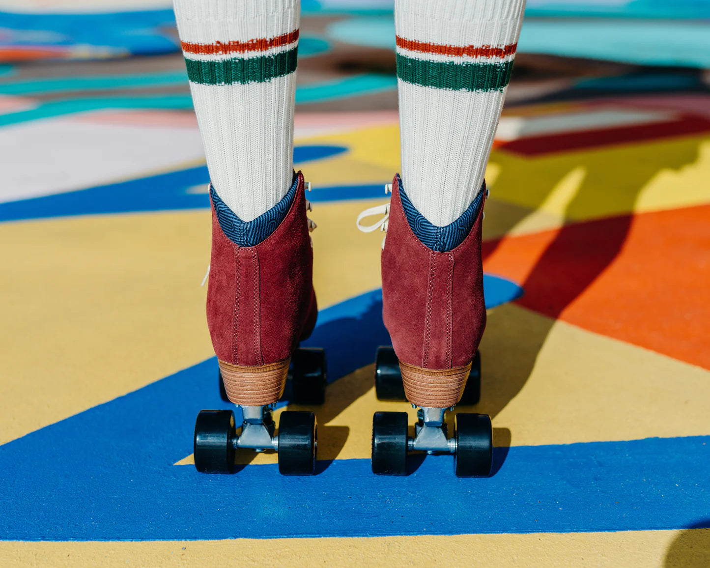Chuffed Wanderer ‘Burgundy’ Roller Skate