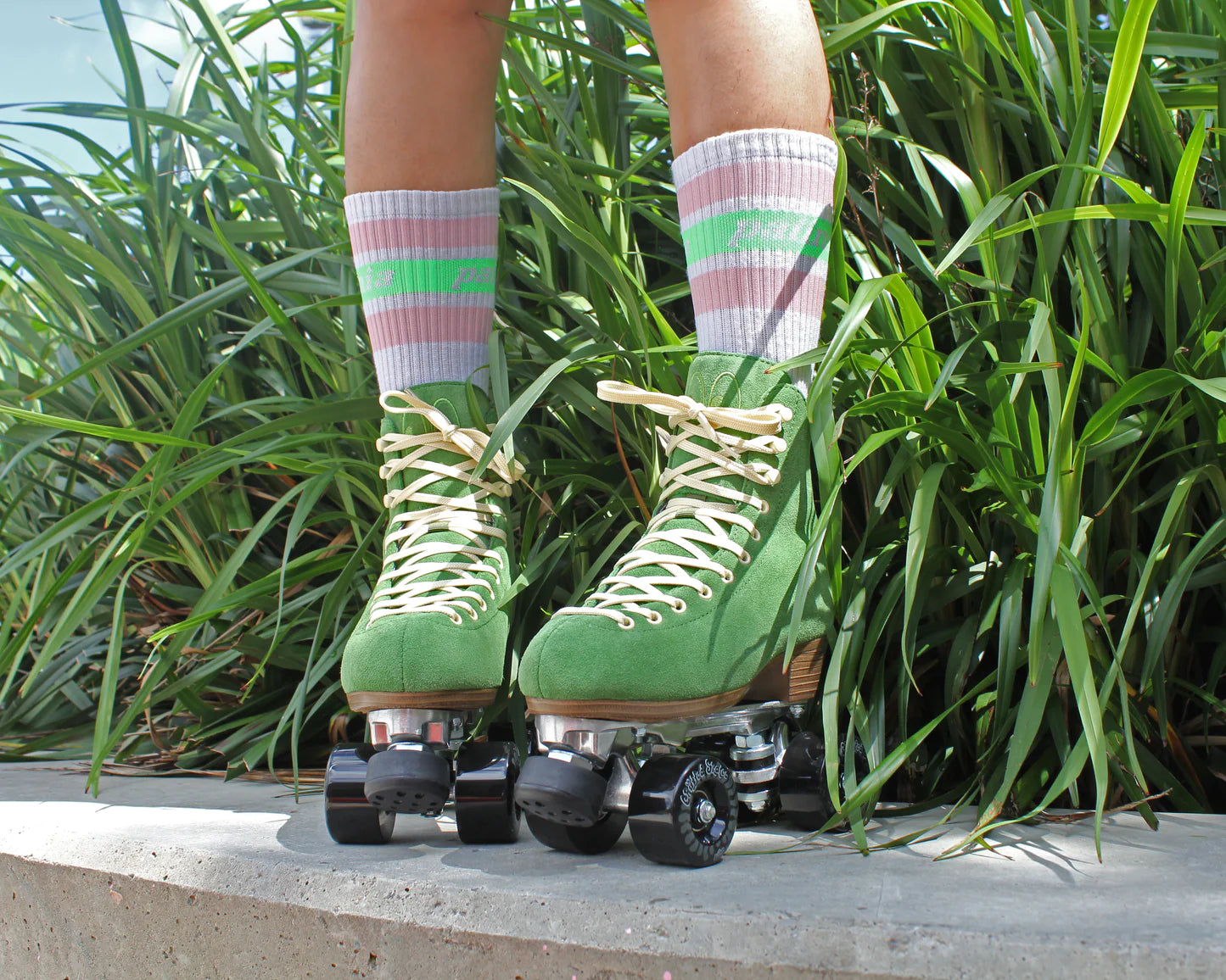 Chuffed Wanderer ‘Olive Green’ Roller Skate