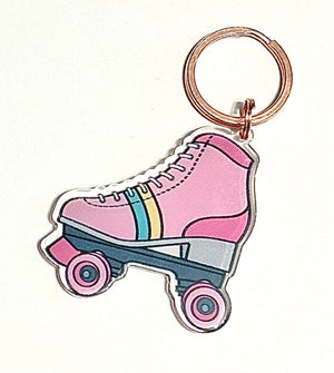 Roller Skate Keychain