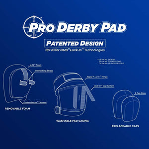 Killer 187 Pro Derby Knee Pads