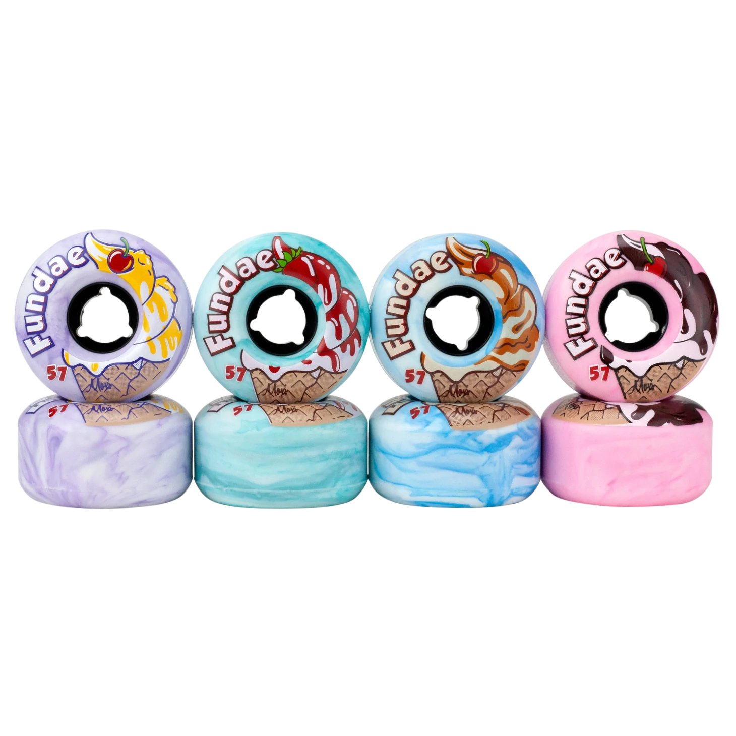 Moxi Fundae Wheels - 4 Pack