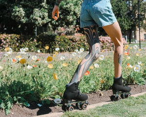 Chuffed Wanderer ‘Vegan Black’ Roller Skate