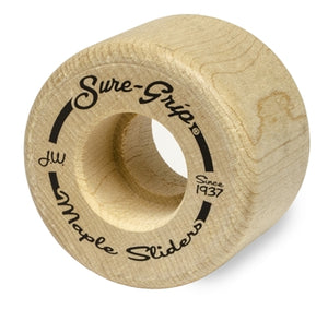 Sure Grip Maple Sliders Wooden Wheels