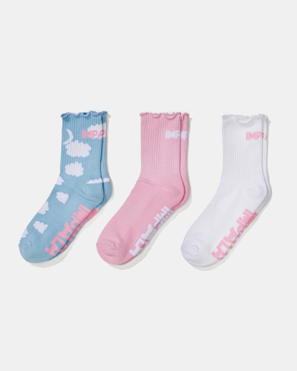 Impala Starbright Frill Socks 3 Pack