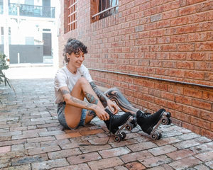 Chuffed Wanderer ‘Vegan Black’ Roller Skate